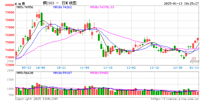 光大期货：1月13日有色金属日报